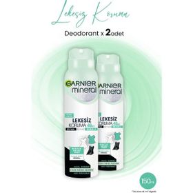 Garnier Ferah Koku 150 ml x 2 Mineral Lekesiz Koruma Deodorant