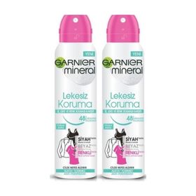 Garnier Ferah Koku 150 ml x 2 Mineral Lekesiz Koruma Deodorant