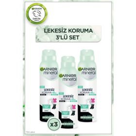 Garnier Ferah Koku 3x150 ml Mineral Lekesiz Koruma Deodorant