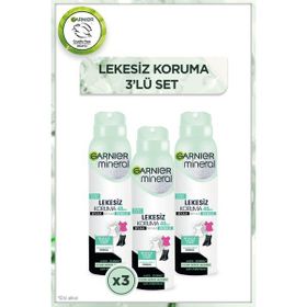 Garnier Ferah Koku 3x150 ml Mineral Lekesiz Koruma Deodorant