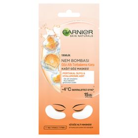 Garnier Göz Altı Torbalarına Karşı Kağıt Göz Maskesi