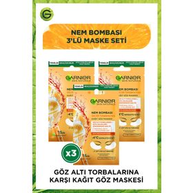 Garnier Göz Altı Torbalarına Karşı Kağıt Göz Maskesi
