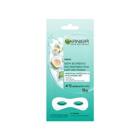 Garnier Hindistan Cevizi Suyu Özlü Göz Altı Torbalarına Karşı Kağıt Göz Maskesi