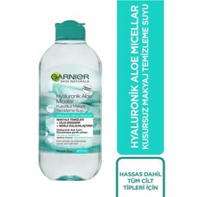 Garnier Hyaluronik Aloe Micellar 400 ml Kusursuz Makyaj Temizleme Suyu