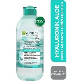 Garnier Hyaluronik Aloe Micellar 400 ml Kusursuz Makyaj Temizleme Suyu
