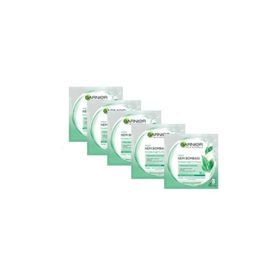 Garnier Karma Yağlı Ciltler için Nem Bombası Ferahlatıcı 32 g Kağıt Yüz Maskesi
