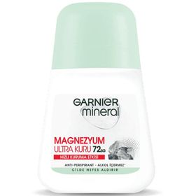 Garnier Magnezyum Mineral 50 ml Aeresol Roll On Deodorant