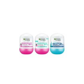 Garnier Men 3x50 ml Lekesiz Koruma Roll-On