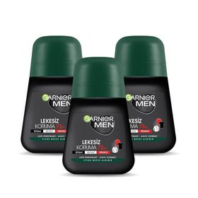 Garnier Men 3x50 ml Lekesiz Koruma Roll-On