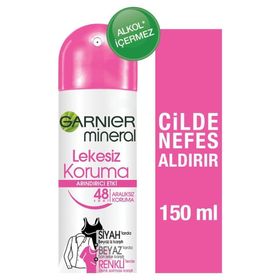 Garnier Men Lekesiz Koruma 150 ml Sprey Deodorant
