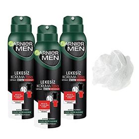 Garnier Men Lekesiz Koruma 3x150 ml Sprey Deodorant