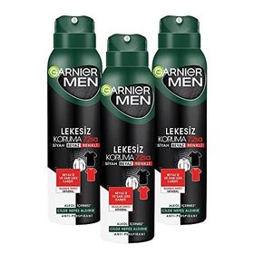 Garnier Men Lekesiz Koruma 3x150 ml Sprey Deodorant