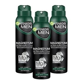 Garnier Men Magnezyum Sprey 3'lü Deodorant Seti