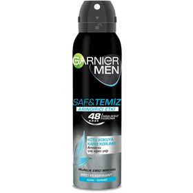 Garnier Men Saf ve Temiz 150 ml Sprey Deodorant