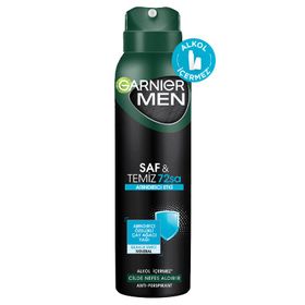 Garnier Men Saf ve Temiz 150 ml Sprey Deodorant