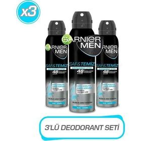 Garnıer Men Saf Ve Temiz 3x50 ml Roll-On
