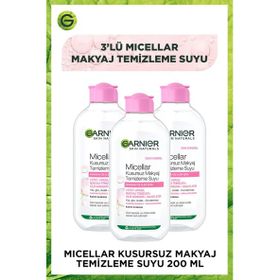 Garnier Micellar 3x200 ml Kusursuz Makyaj Temizleme Jeli