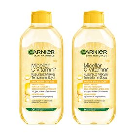 Garnier Micellar C Vitamini Kusursuz 2'li Makyaj Temizleme Suyu Seti