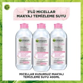 Garnier Micellar Kusursuz 3x400 ml Makyaj Temizleme Suyu