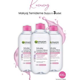 Garnier Micellar Kusursuz 3x400 ml Makyaj Temizleme Suyu