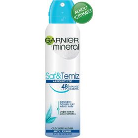 Garnier Mineral 150 ML Saf ve Temiz Sprey Deodorant