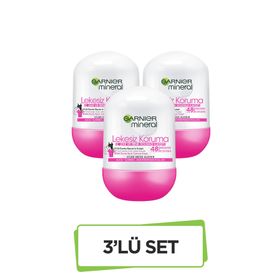 Garnier Mineral 3x150 ml Lekesiz Koruma Roll-On