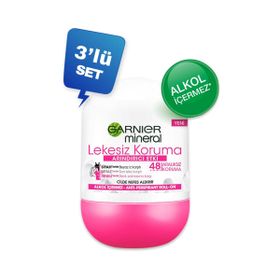 Garnier Mineral 3x150 ml Lekesiz Koruma Roll-On