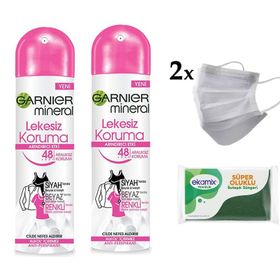 Garnier Mineral 3x150 ml Lekesiz Koruma Sprey Deodorant