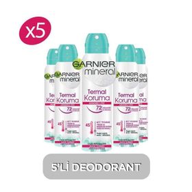 Garnier Mineral Doğal Ferahlık 3x150 ml Deodorant