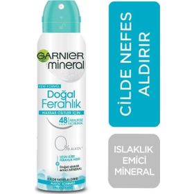 Garnier Mineral Doğal Ferahlık 3x150 ml Sprey Deodorant