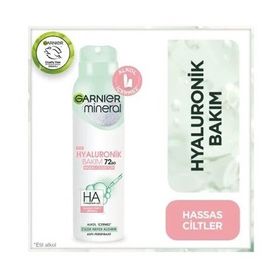 Garnier Mineral Hyaluronik Bakım 150 ml Sprey Deodorant