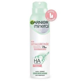 Garnier Mineral Hyaluronik Bakım 150 ml Sprey Deodorant