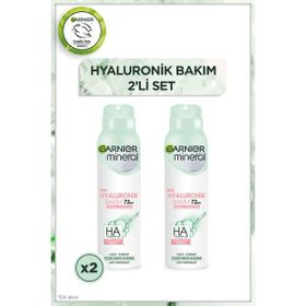 Garnier Mineral Hyaluronik Bakım 2x150 ml Sprey Deodorant