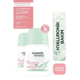 Garnier Mineral Hyaluronik Bakım 2x50 ML Roll-On