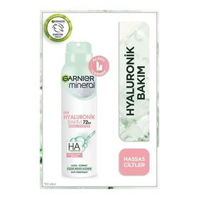 Garnier Mineral Hyaluronik Bakım 3x150 ml Kadın Sprey Deodorant