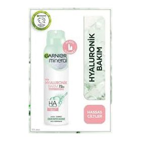 Garnier Mineral Hyaluronik Bakım 4x150 ml Sprey Deodorant