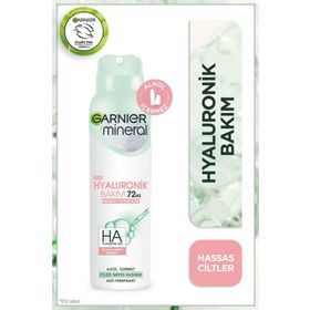 Garnier Mineral Hyaluronik Bakım Aerosol Kadın 150 ml Deodorant