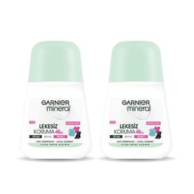 Garnier Mineral Lekesiz Koruma 2x50 ml Kadın Roll-On