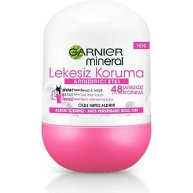 Garnier Mineral Lekesiz Koruma Çiçeksi Kokulu 50 ml Antiperspirant Kadın Roll-on
