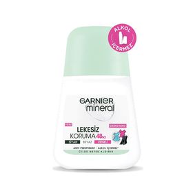 Garnier Mineral Lekesiz Koruma Çiçeksi Kokulu 50 ml Antiperspirant Kadın Roll-on