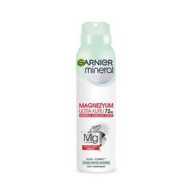 Garnier Mineral Magnezyum Ultra Kuru 150 ml Kadın Sprey Deodorant
