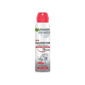 Garnier Mineral Magnezyum Ultra Kuru 150 ml Kadın Sprey Deodorant