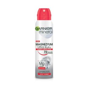 Garnier Mineral Magnezyum Ultra Kuru 150 ml Kadın Sprey Deodorant