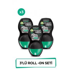 Garnier Mineral Magnezyum Ultra Kuru 3x50 ml Kadın Roll On