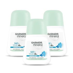Garnier Mineral Saf Ve Temiz 3x50 ml Roll-On