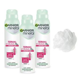 Garnier Mineral Termal Koruma 3x150 ml Kadın Sprey Deodorant