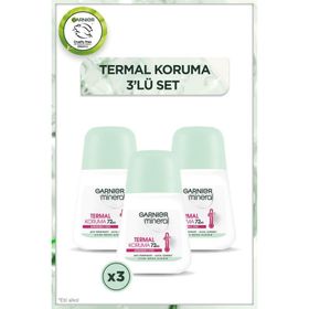 Garnier Mineral Termal Koruma 3x50 ml Kadın Roll-On