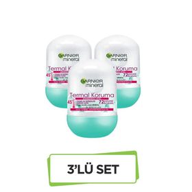 Garnier Mineral Termal Koruma 3x50 ml Kadın Roll-On
