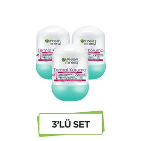 Garnier Mineral Termal Koruma 3x50 ml Kadın Roll-On