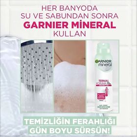 Garnier Mineral Termal Koruma 4x150 ml Kadın Sprey Deodorant